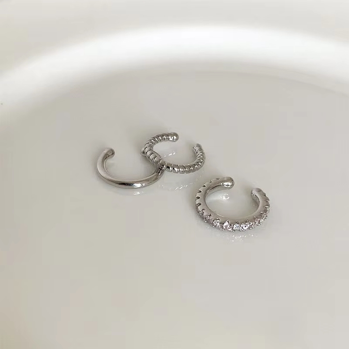 Radiant Trio Ear Cuff Set of 6