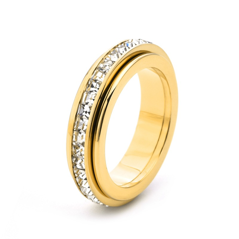 CalmAura Spinner Ring